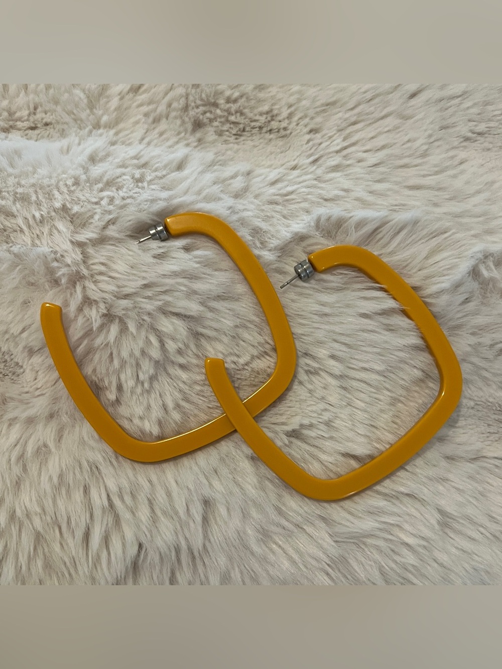 MACHETE Large Square Hoop Earrings